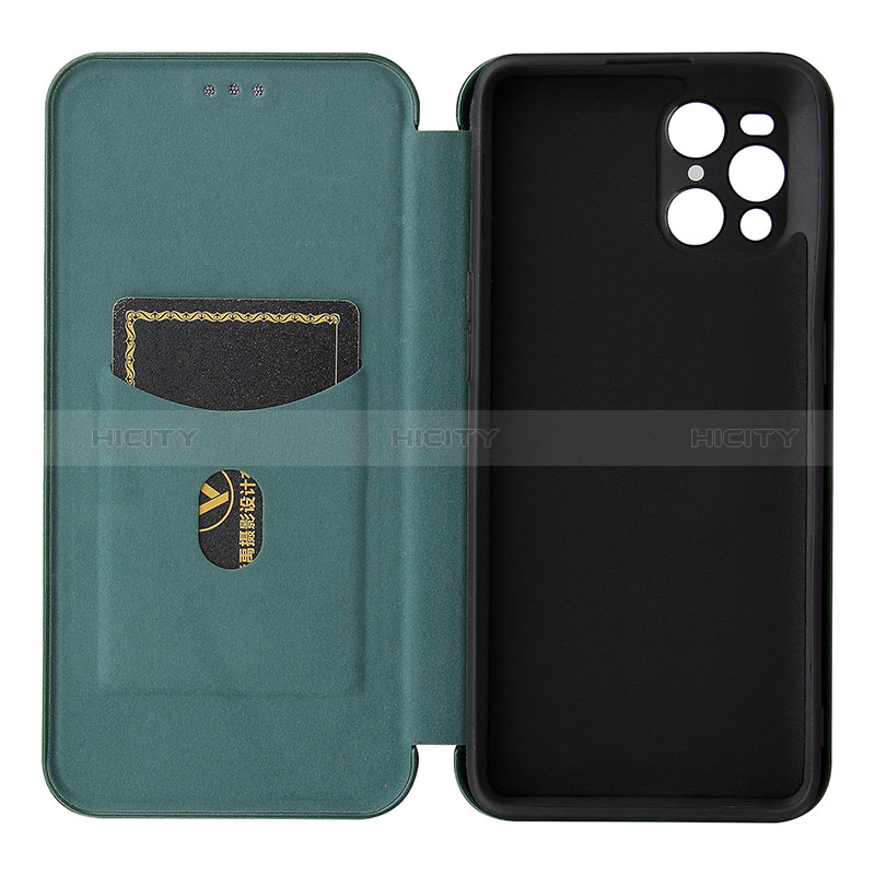 Custodia Portafoglio In Pelle Cover con Supporto L02Z per Oppo Find X3 5G