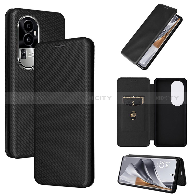 Custodia Portafoglio In Pelle Cover con Supporto L02Z per Oppo Reno10 Pro+ Plus 5G