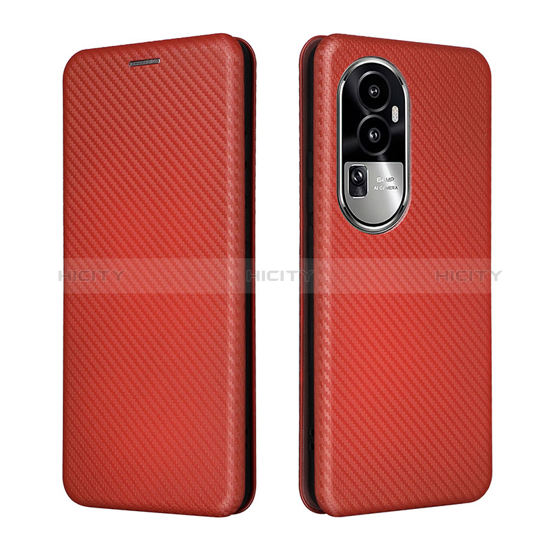 Custodia Portafoglio In Pelle Cover con Supporto L02Z per Oppo Reno10 Pro+ Plus 5G