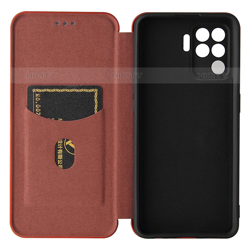 Custodia Portafoglio In Pelle Cover con Supporto L02Z per Oppo Reno5 Lite