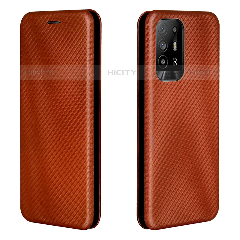 Custodia Portafoglio In Pelle Cover con Supporto L02Z per Oppo Reno5 Z 5G