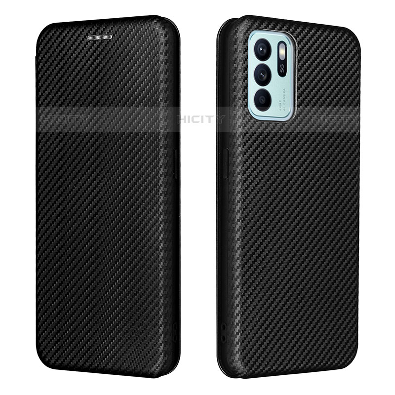 Custodia Portafoglio In Pelle Cover con Supporto L02Z per Oppo Reno6 Z 5G