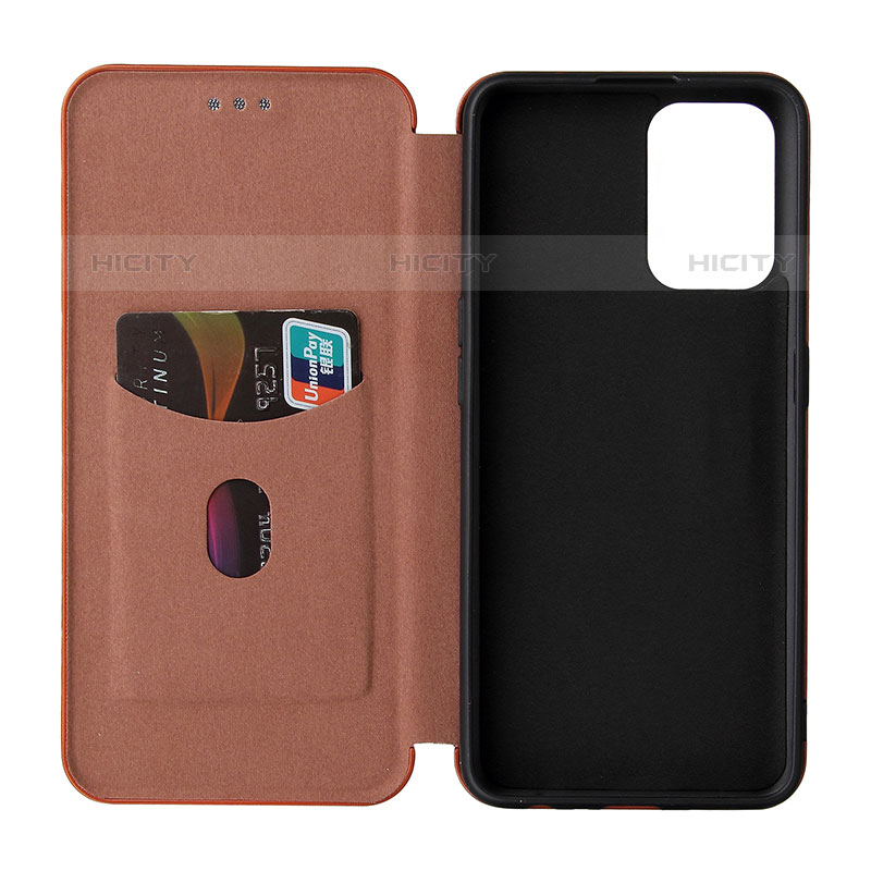 Custodia Portafoglio In Pelle Cover con Supporto L02Z per Oppo Reno6 Z 5G