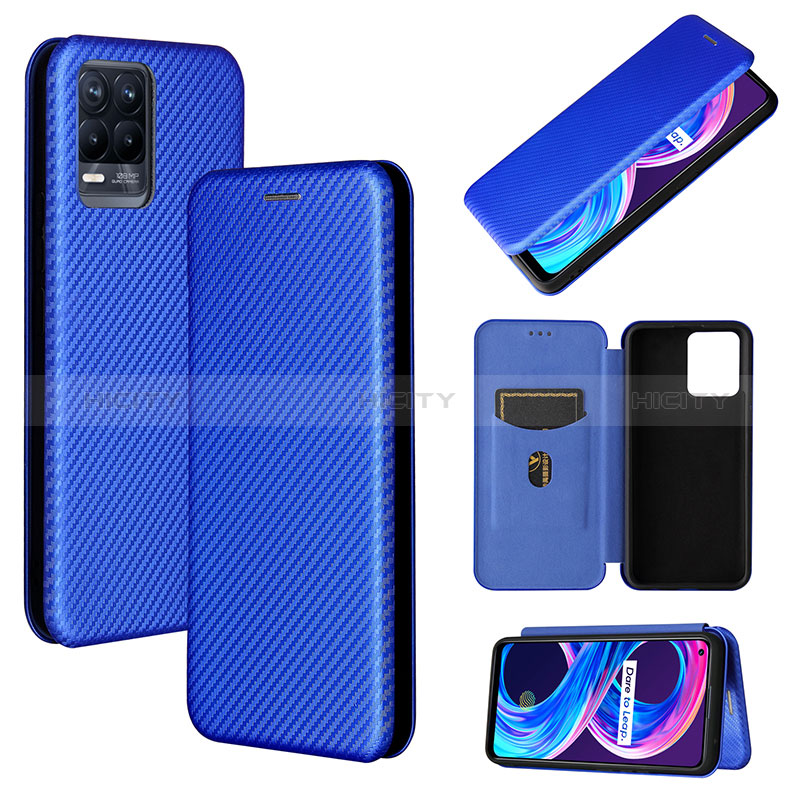 Custodia Portafoglio In Pelle Cover con Supporto L02Z per Realme 8 4G