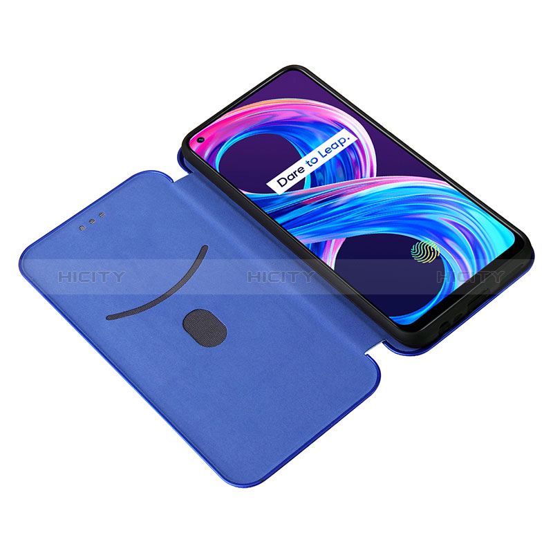 Custodia Portafoglio In Pelle Cover con Supporto L02Z per Realme 8 4G