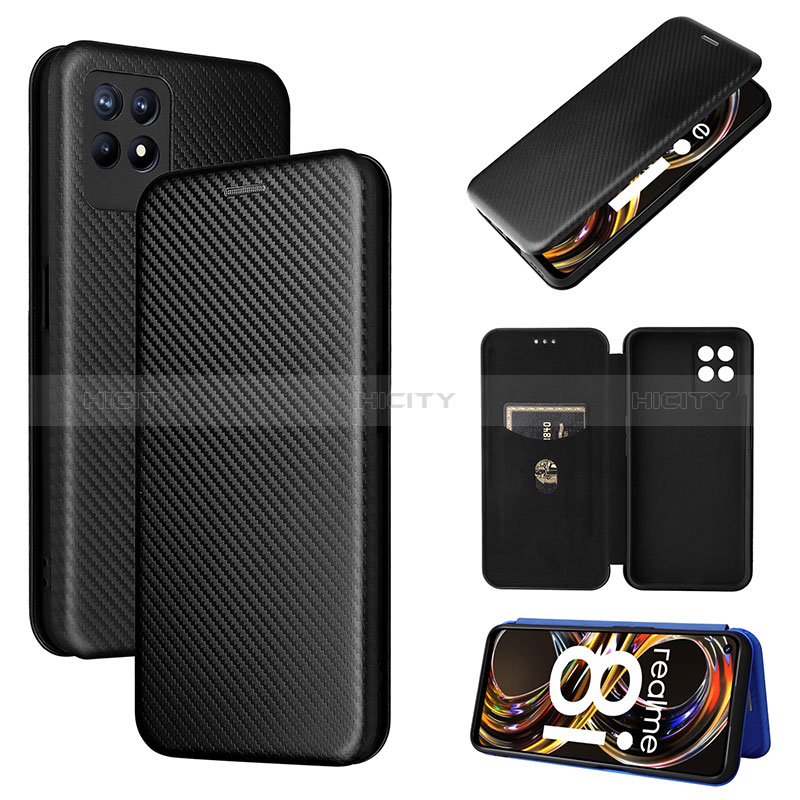 Custodia Portafoglio In Pelle Cover con Supporto L02Z per Realme 8i