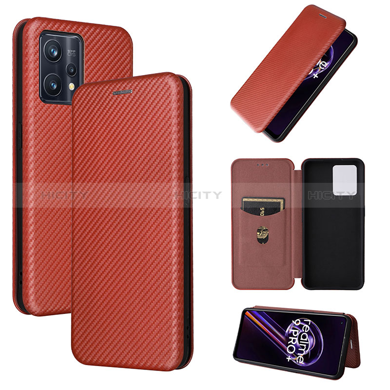 Custodia Portafoglio In Pelle Cover con Supporto L02Z per Realme 9 4G