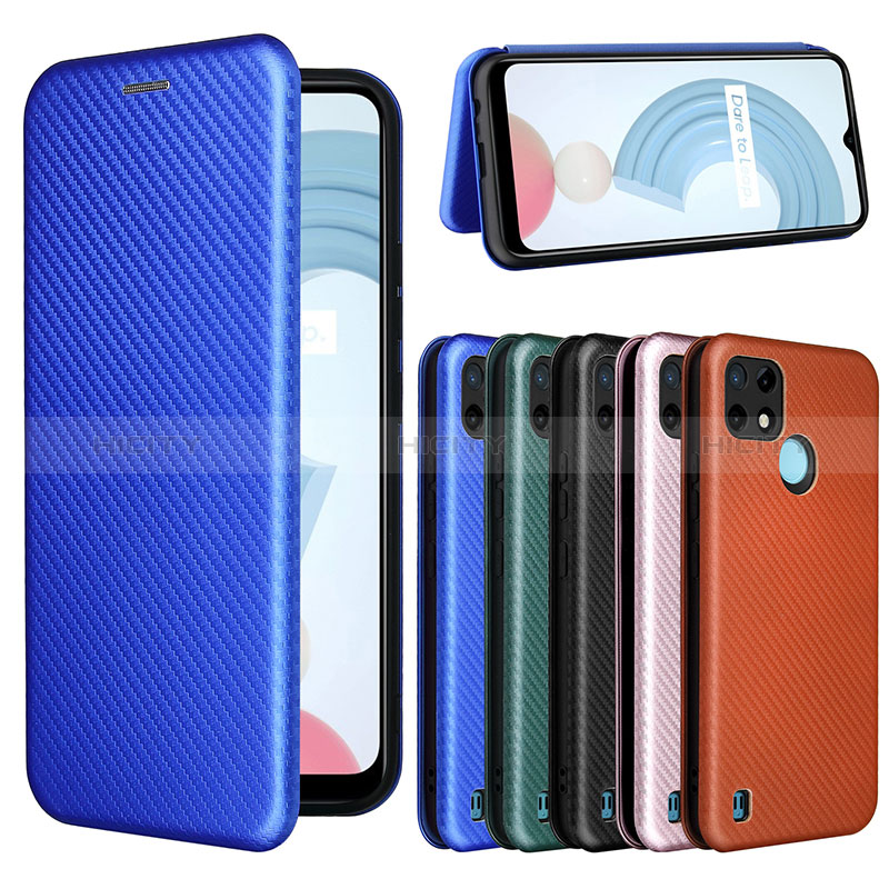 Custodia Portafoglio In Pelle Cover con Supporto L02Z per Realme C25Y