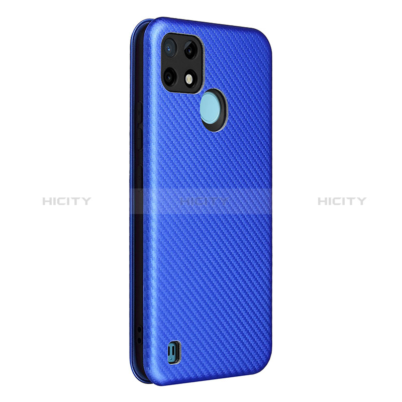 Custodia Portafoglio In Pelle Cover con Supporto L02Z per Realme C25Y India