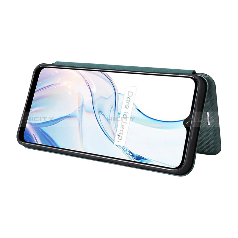 Custodia Portafoglio In Pelle Cover con Supporto L02Z per Realme C30