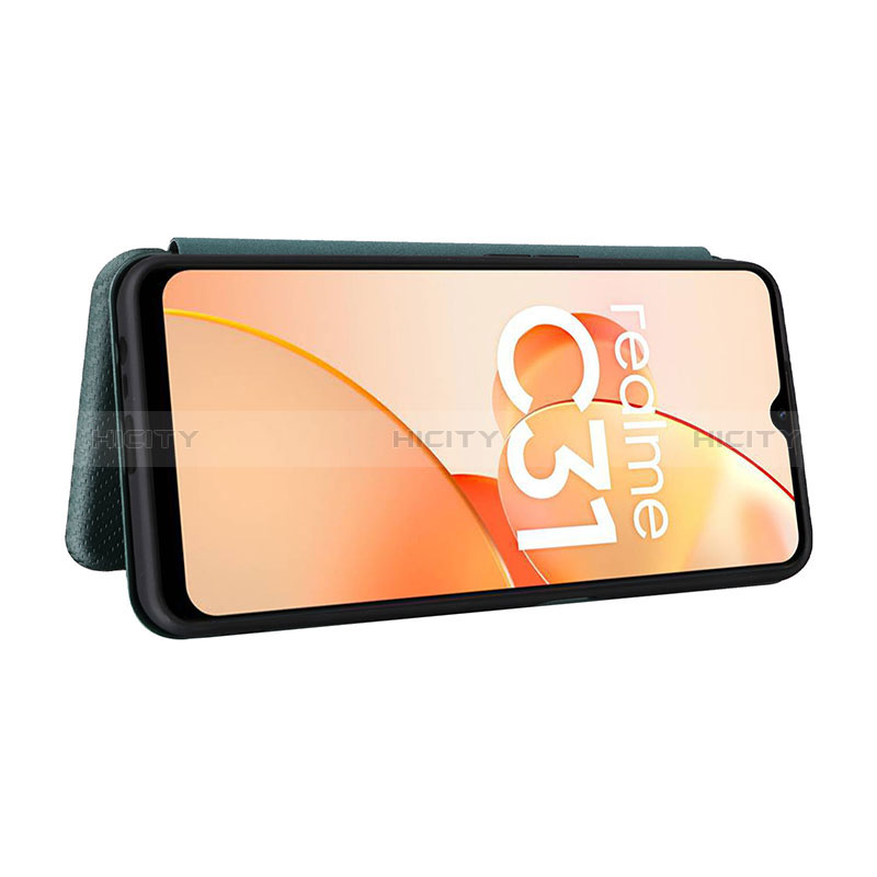 Custodia Portafoglio In Pelle Cover con Supporto L02Z per Realme C31