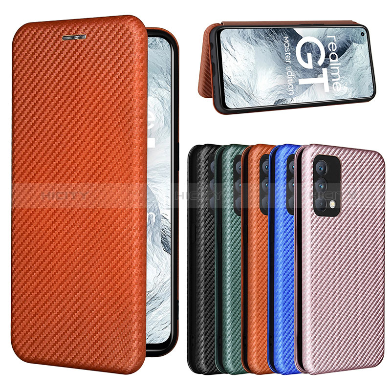 Custodia Portafoglio In Pelle Cover con Supporto L02Z per Realme GT Master 5G