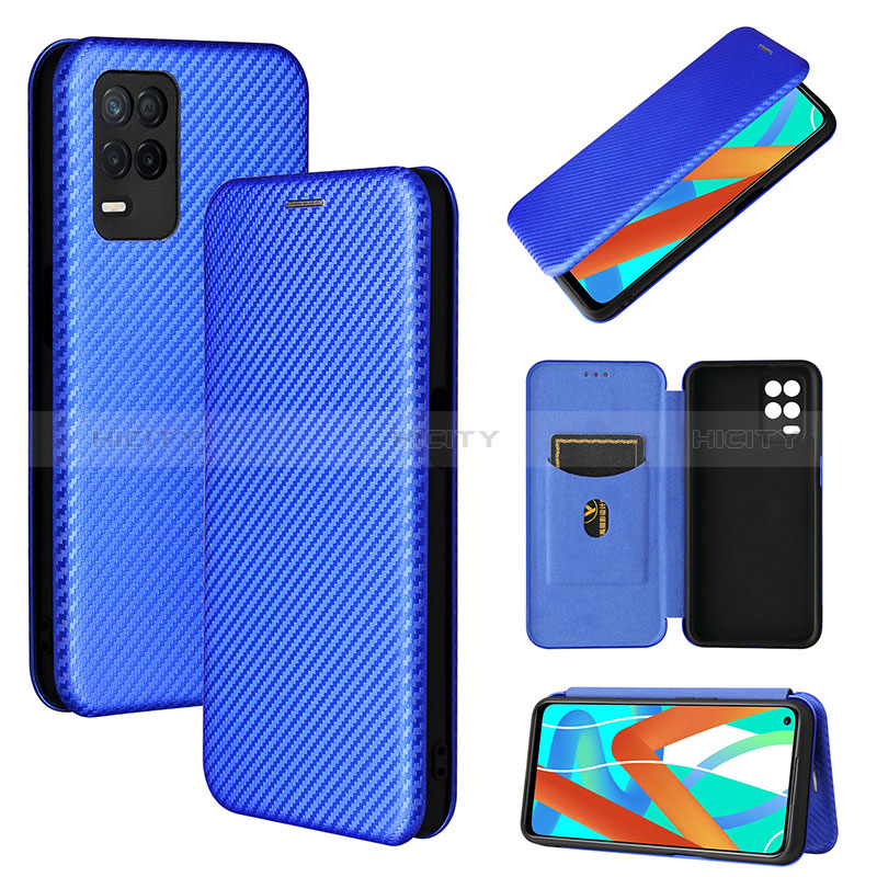 Custodia Portafoglio In Pelle Cover con Supporto L02Z per Realme V13 5G