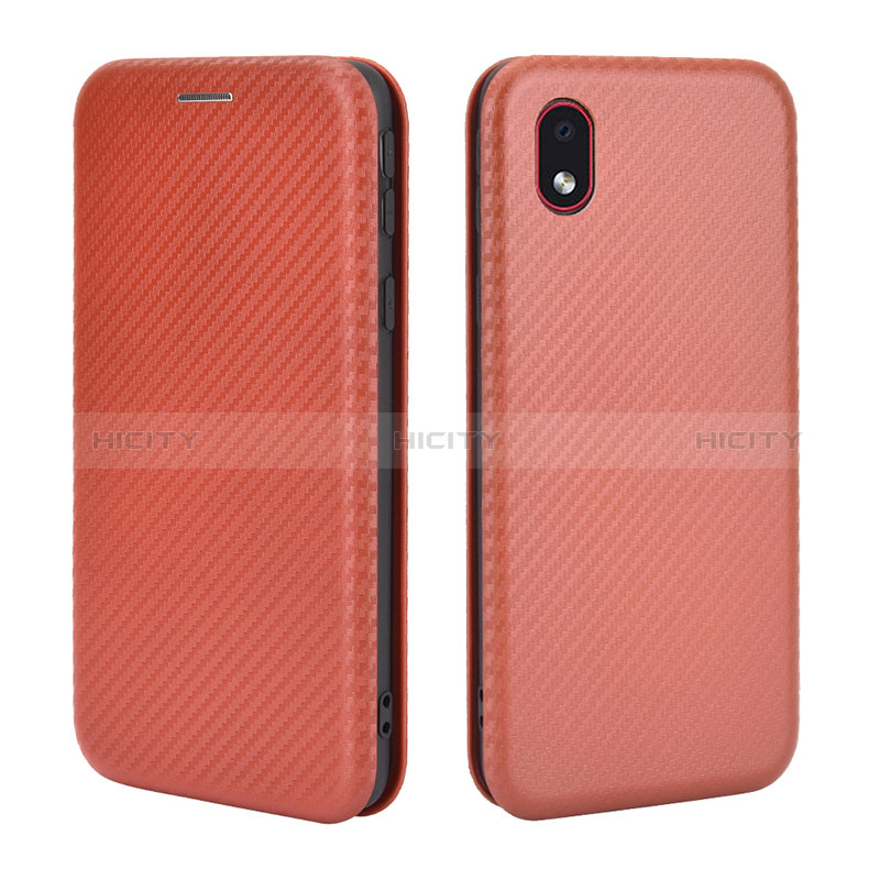 Custodia Portafoglio In Pelle Cover con Supporto L02Z per Samsung Galaxy A01 Core