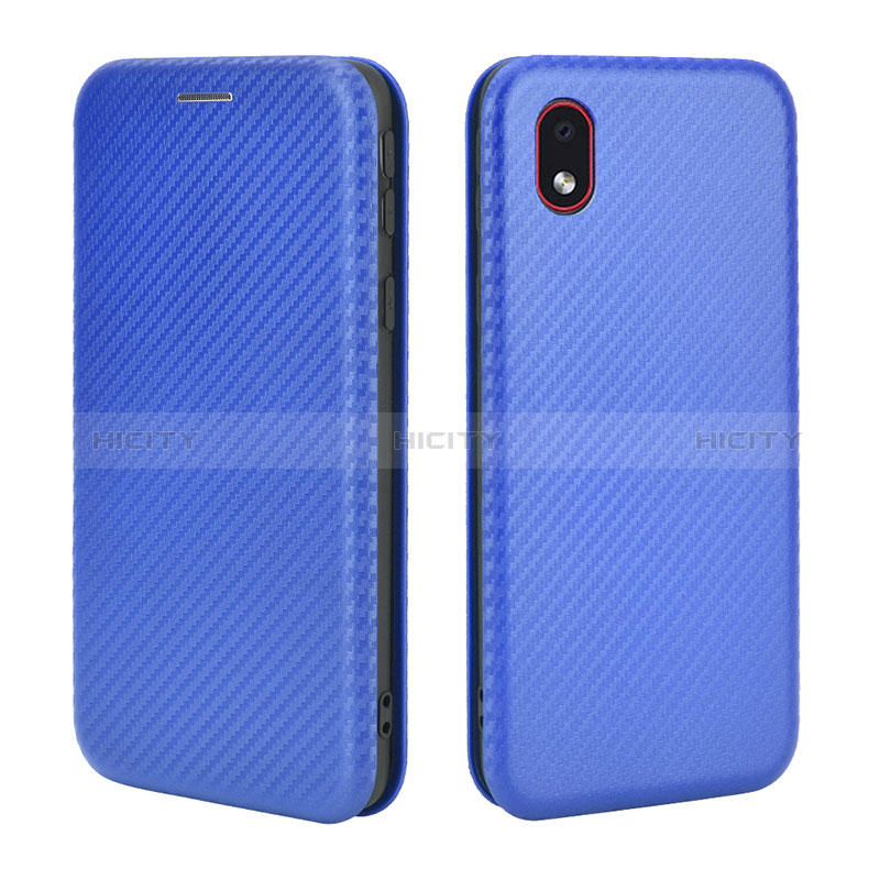 Custodia Portafoglio In Pelle Cover con Supporto L02Z per Samsung Galaxy A01 Core