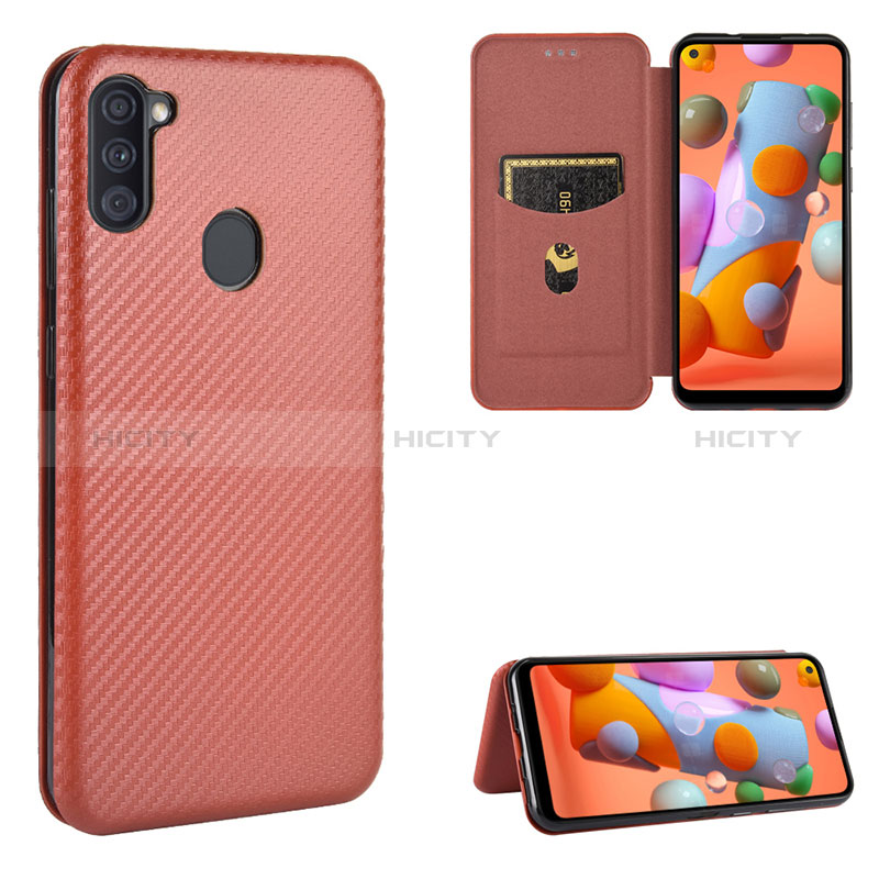 Custodia Portafoglio In Pelle Cover con Supporto L02Z per Samsung Galaxy A11