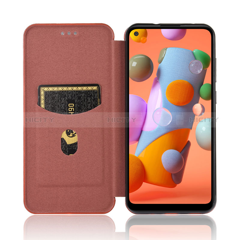 Custodia Portafoglio In Pelle Cover con Supporto L02Z per Samsung Galaxy A11