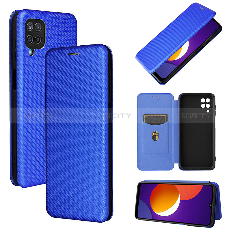 Custodia Portafoglio In Pelle Cover con Supporto L02Z per Samsung Galaxy A12 Nacho