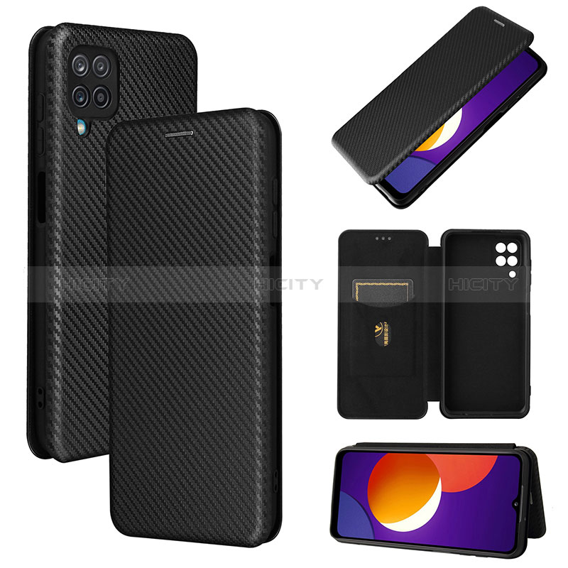 Custodia Portafoglio In Pelle Cover con Supporto L02Z per Samsung Galaxy A12 Nacho