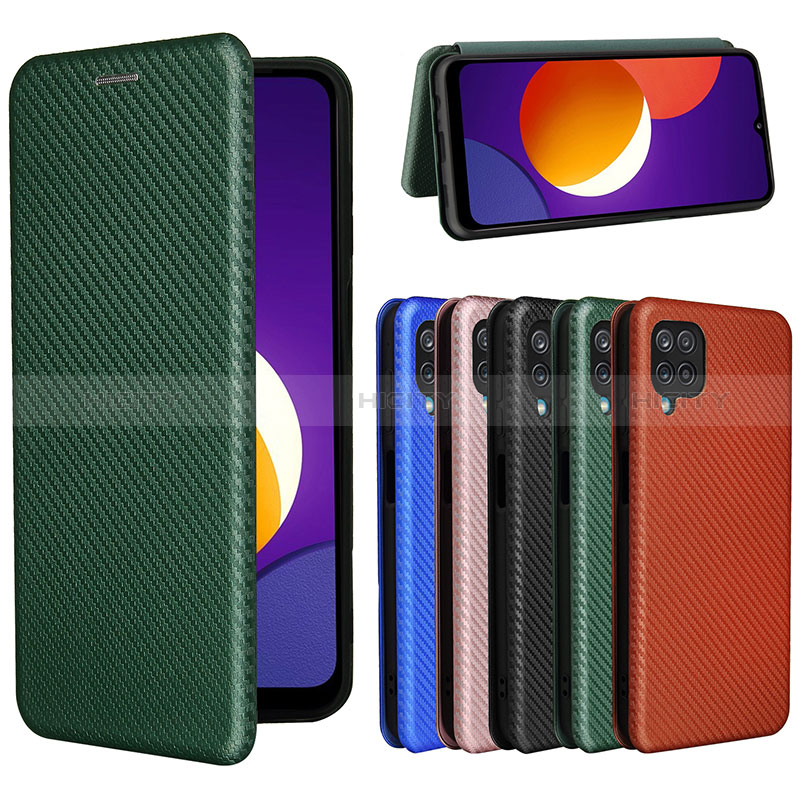 Custodia Portafoglio In Pelle Cover con Supporto L02Z per Samsung Galaxy A12 Nacho