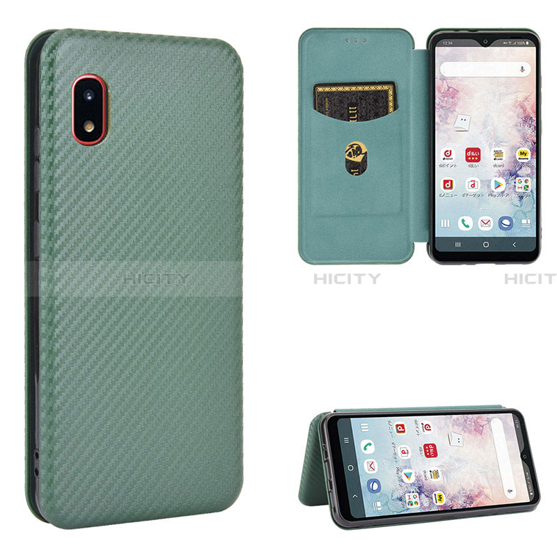 Custodia Portafoglio In Pelle Cover con Supporto L02Z per Samsung Galaxy A20 SC-02M SCV46