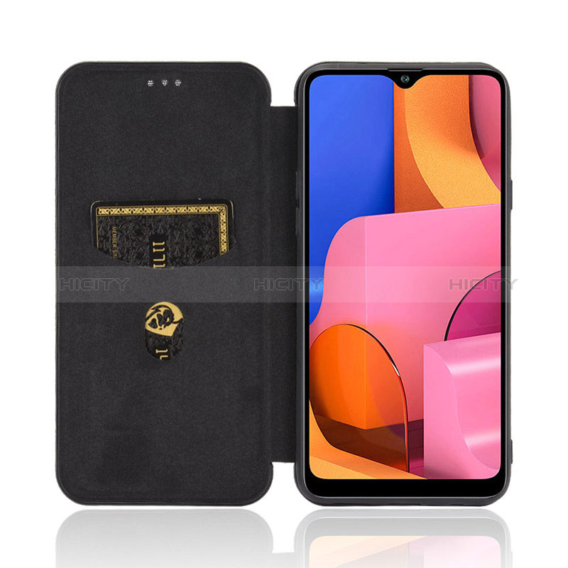 Custodia Portafoglio In Pelle Cover con Supporto L02Z per Samsung Galaxy A20s