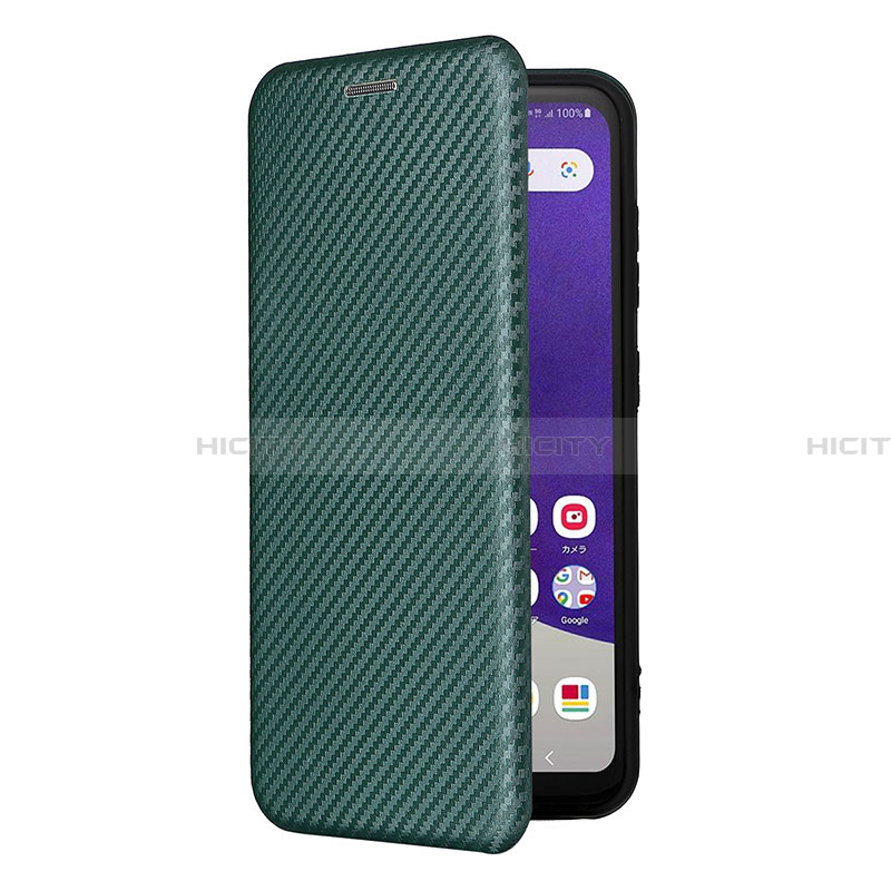 Custodia Portafoglio In Pelle Cover con Supporto L02Z per Samsung Galaxy A22 5G SC-56B