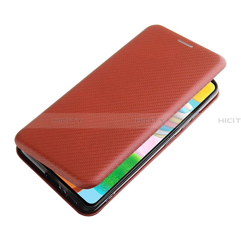 Custodia Portafoglio In Pelle Cover con Supporto L02Z per Samsung Galaxy A41 SC-41A