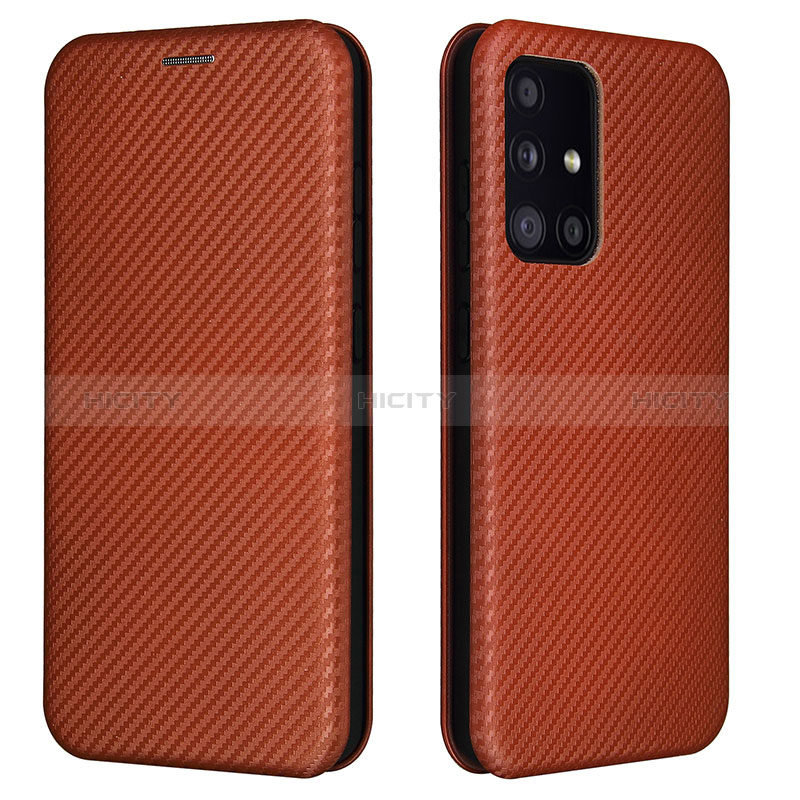 Custodia Portafoglio In Pelle Cover con Supporto L02Z per Samsung Galaxy A52s 5G