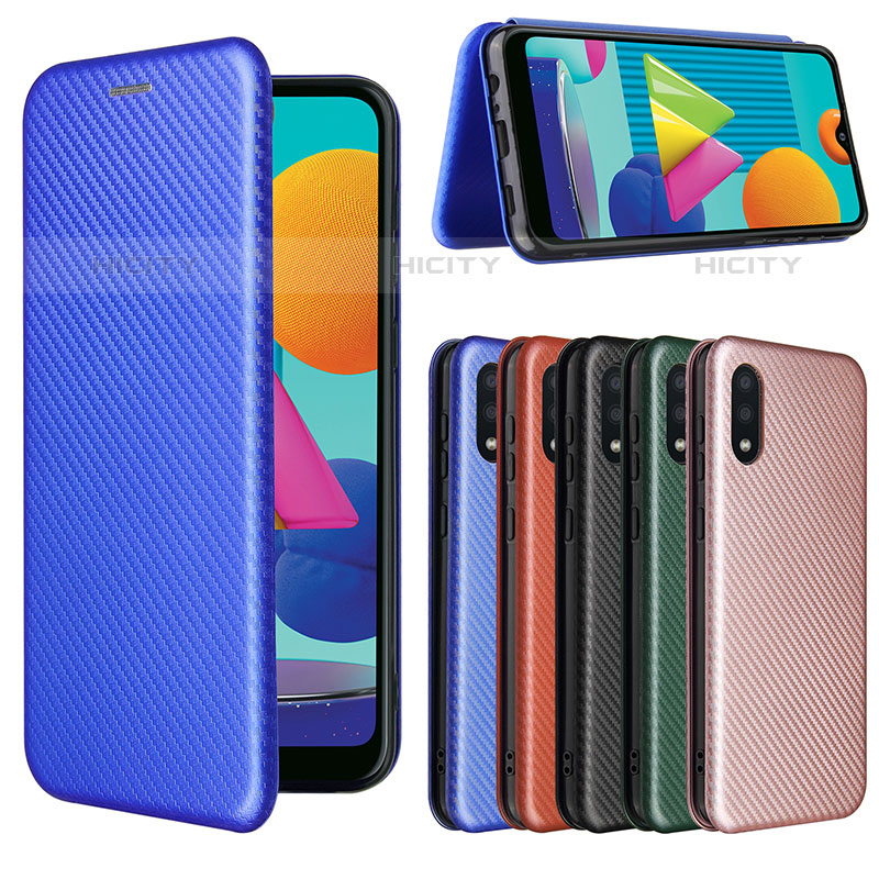 Custodia Portafoglio In Pelle Cover con Supporto L02Z per Samsung Galaxy M02