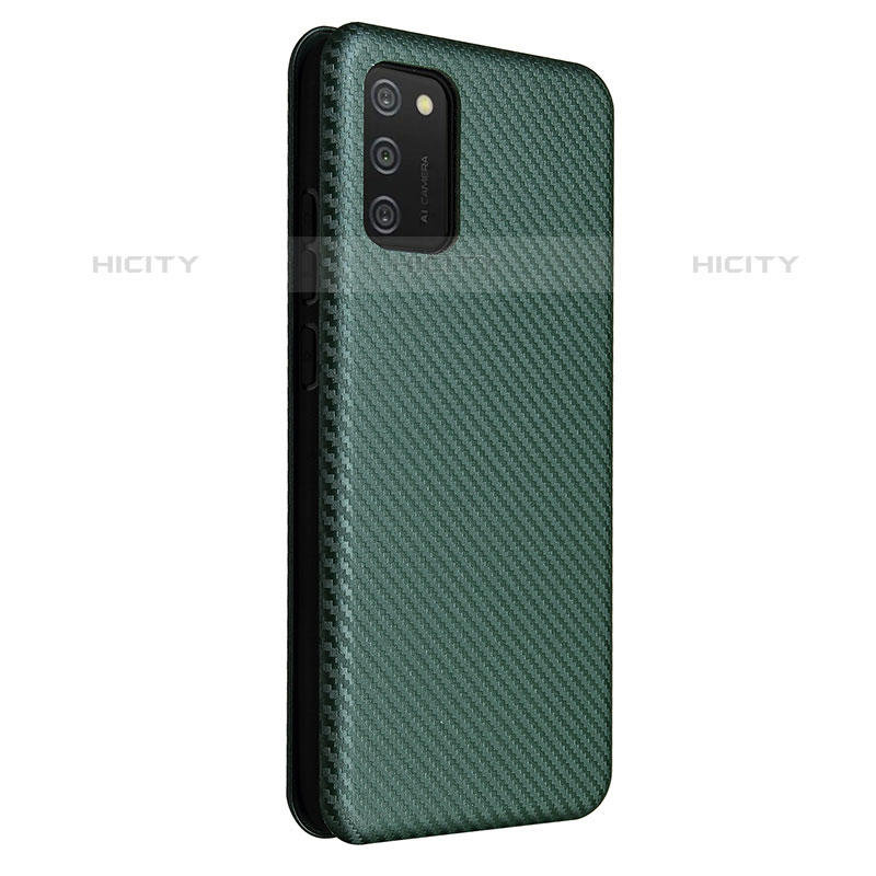 Custodia Portafoglio In Pelle Cover con Supporto L02Z per Samsung Galaxy M02s