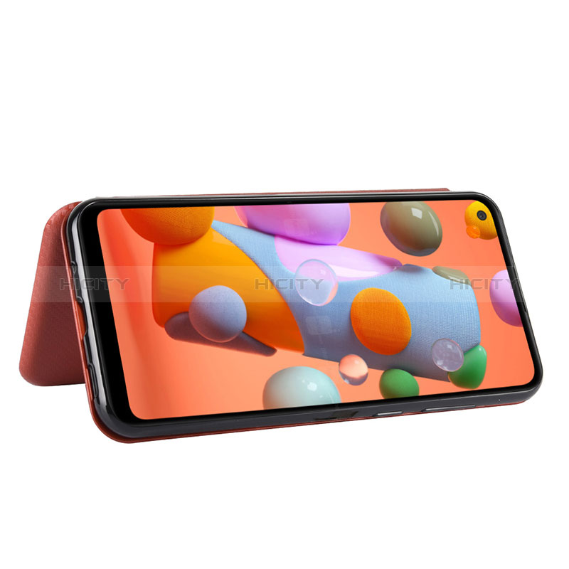 Custodia Portafoglio In Pelle Cover con Supporto L02Z per Samsung Galaxy M11