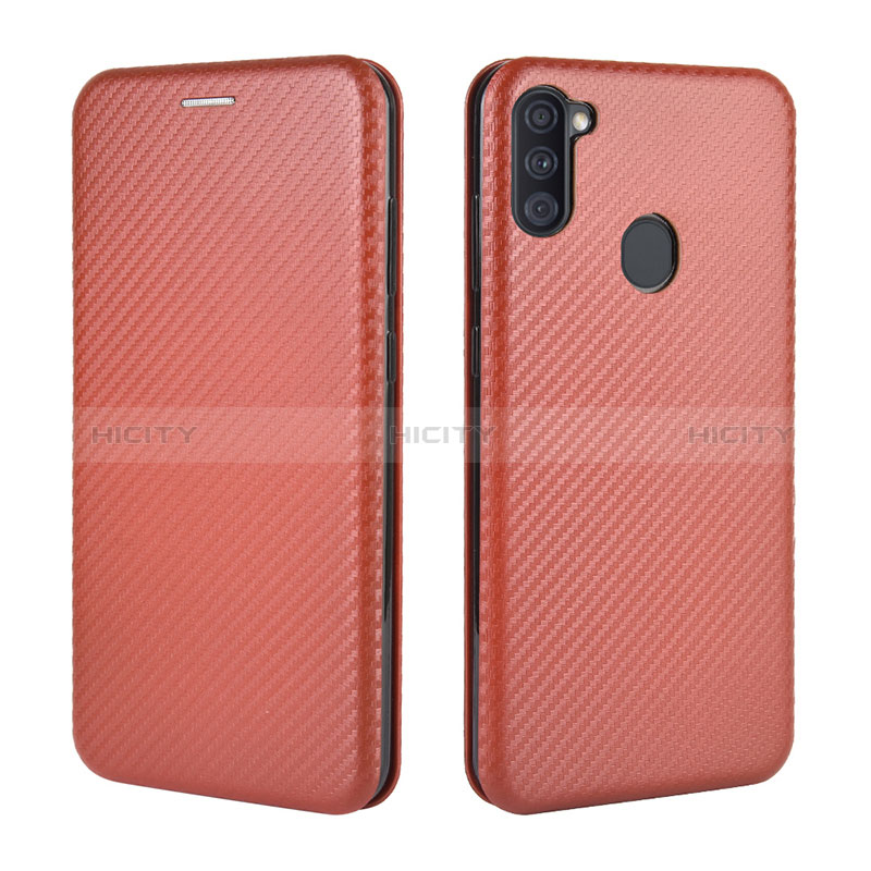 Custodia Portafoglio In Pelle Cover con Supporto L02Z per Samsung Galaxy M11