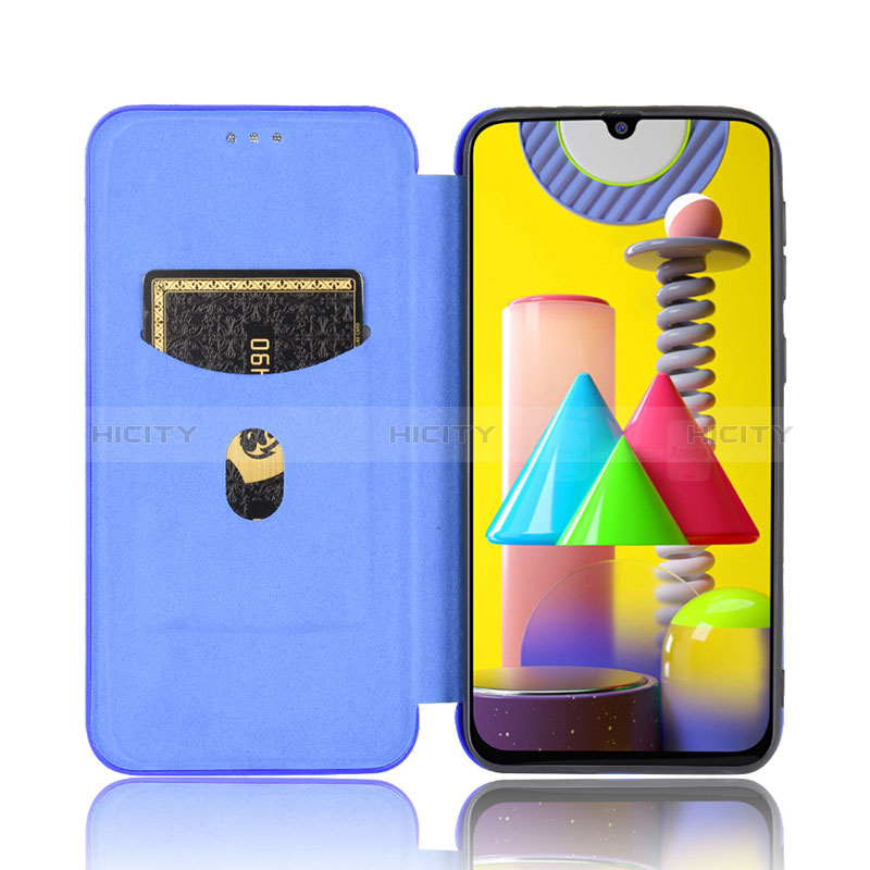 Custodia Portafoglio In Pelle Cover con Supporto L02Z per Samsung Galaxy M21s