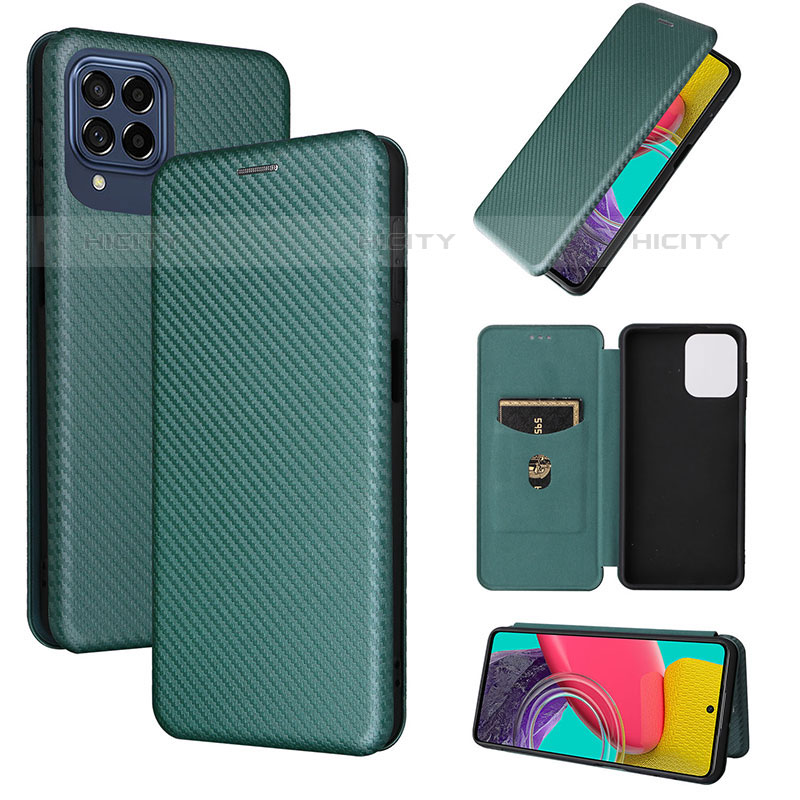 Custodia Portafoglio In Pelle Cover con Supporto L02Z per Samsung Galaxy M53 5G