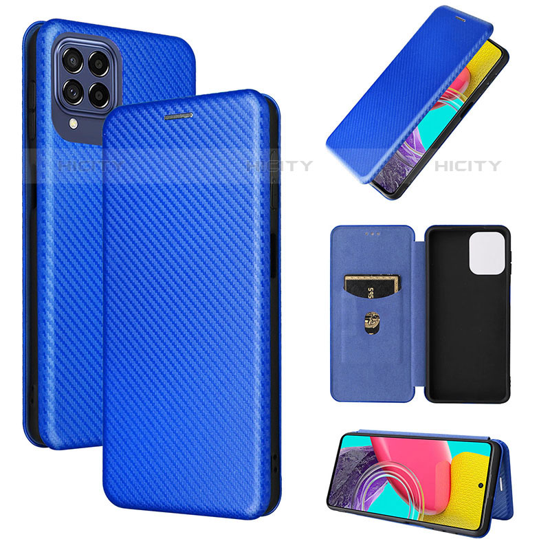 Custodia Portafoglio In Pelle Cover con Supporto L02Z per Samsung Galaxy M53 5G