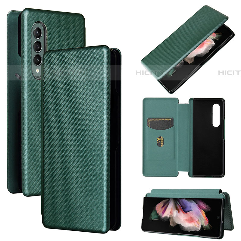 Custodia Portafoglio In Pelle Cover con Supporto L02Z per Samsung Galaxy Z Fold4 5G