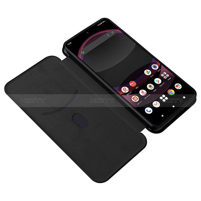 Custodia Portafoglio In Pelle Cover con Supporto L02Z per Sharp Aquos R8 Pro