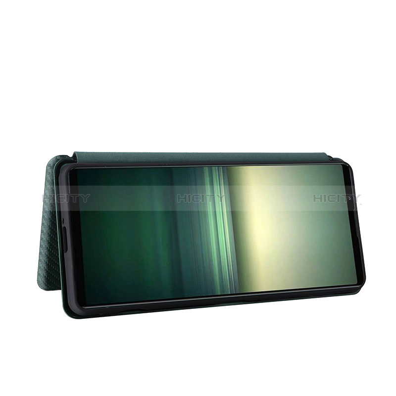 Custodia Portafoglio In Pelle Cover con Supporto L02Z per Sony Xperia 1 IV SO-51C
