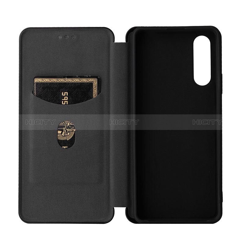 Custodia Portafoglio In Pelle Cover con Supporto L02Z per Sony Xperia 10 IV SO-52C