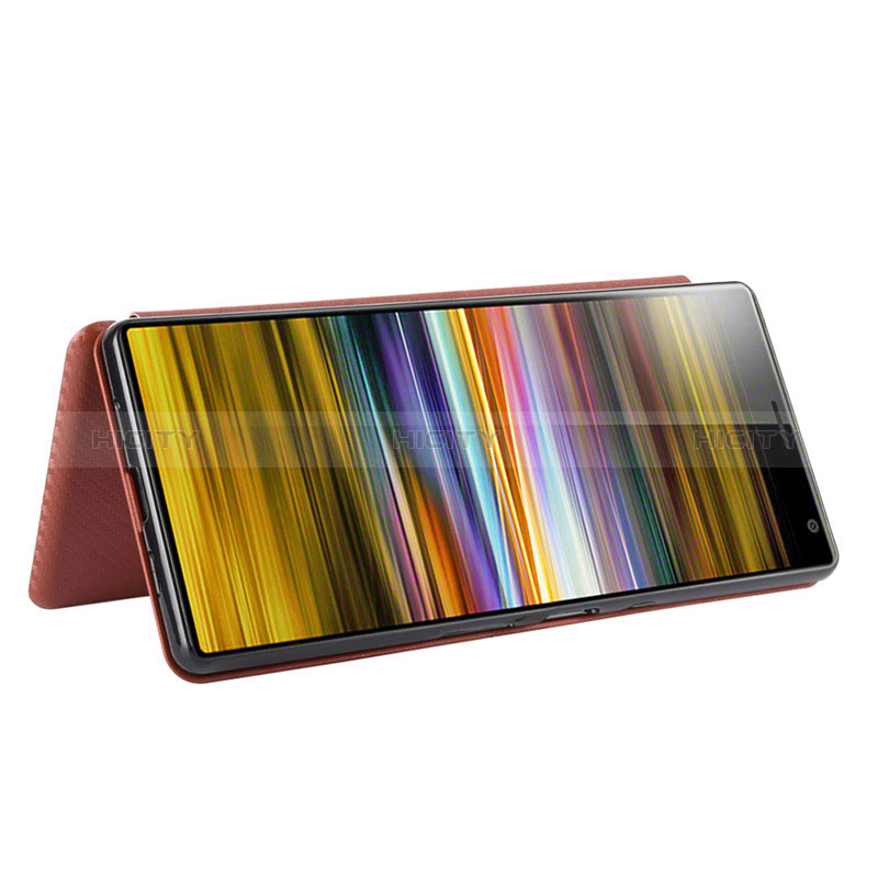 Custodia Portafoglio In Pelle Cover con Supporto L02Z per Sony Xperia Ace II