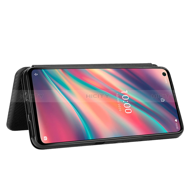 Custodia Portafoglio In Pelle Cover con Supporto L02Z per Wiko View5 Plus