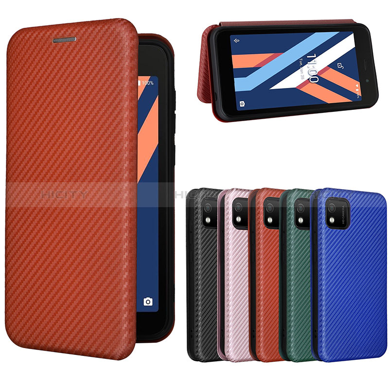 Custodia Portafoglio In Pelle Cover con Supporto L02Z per Wiko Y52