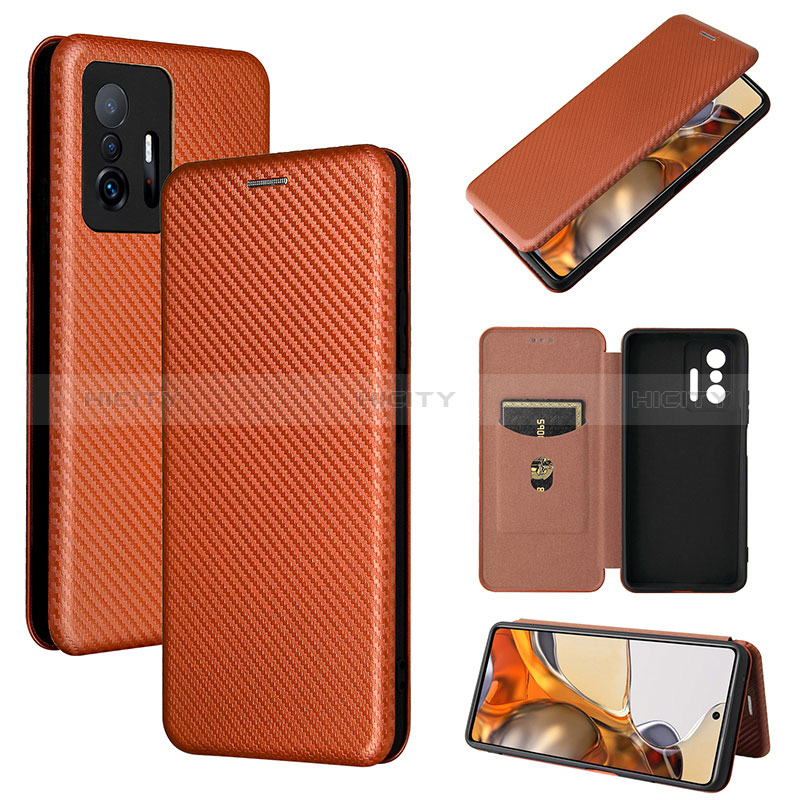 Custodia Portafoglio In Pelle Cover con Supporto L02Z per Xiaomi Mi 11T Pro 5G