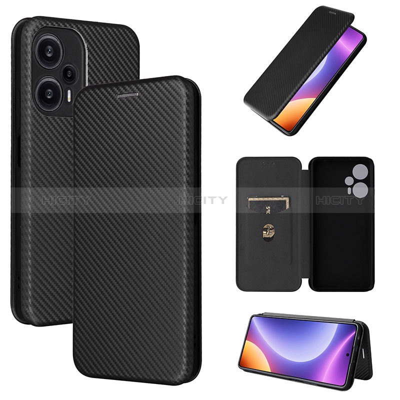 Custodia Portafoglio In Pelle Cover con Supporto L02Z per Xiaomi Poco F5 5G