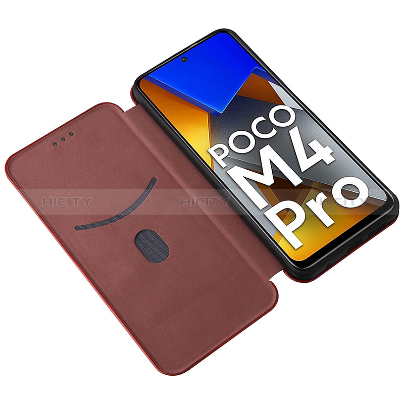 Custodia Portafoglio In Pelle Cover con Supporto L02Z per Xiaomi Poco M4 Pro 4G