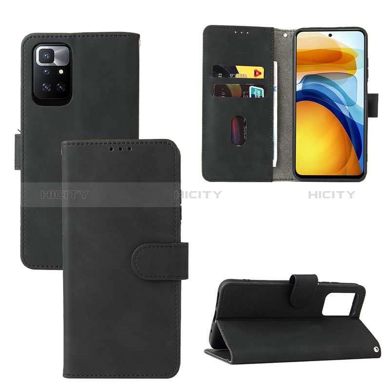 Custodia Portafoglio In Pelle Cover con Supporto L02Z per Xiaomi Redmi 10 (2022)