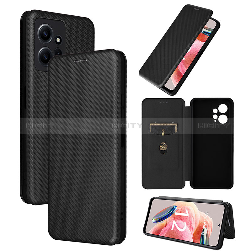 Custodia Portafoglio In Pelle Cover con Supporto L02Z per Xiaomi Redmi Note 12 4G