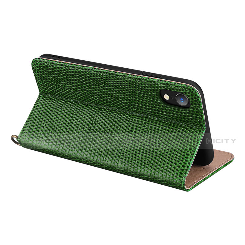 Custodia Portafoglio In Pelle Cover con Supporto L03 per Apple iPhone XR