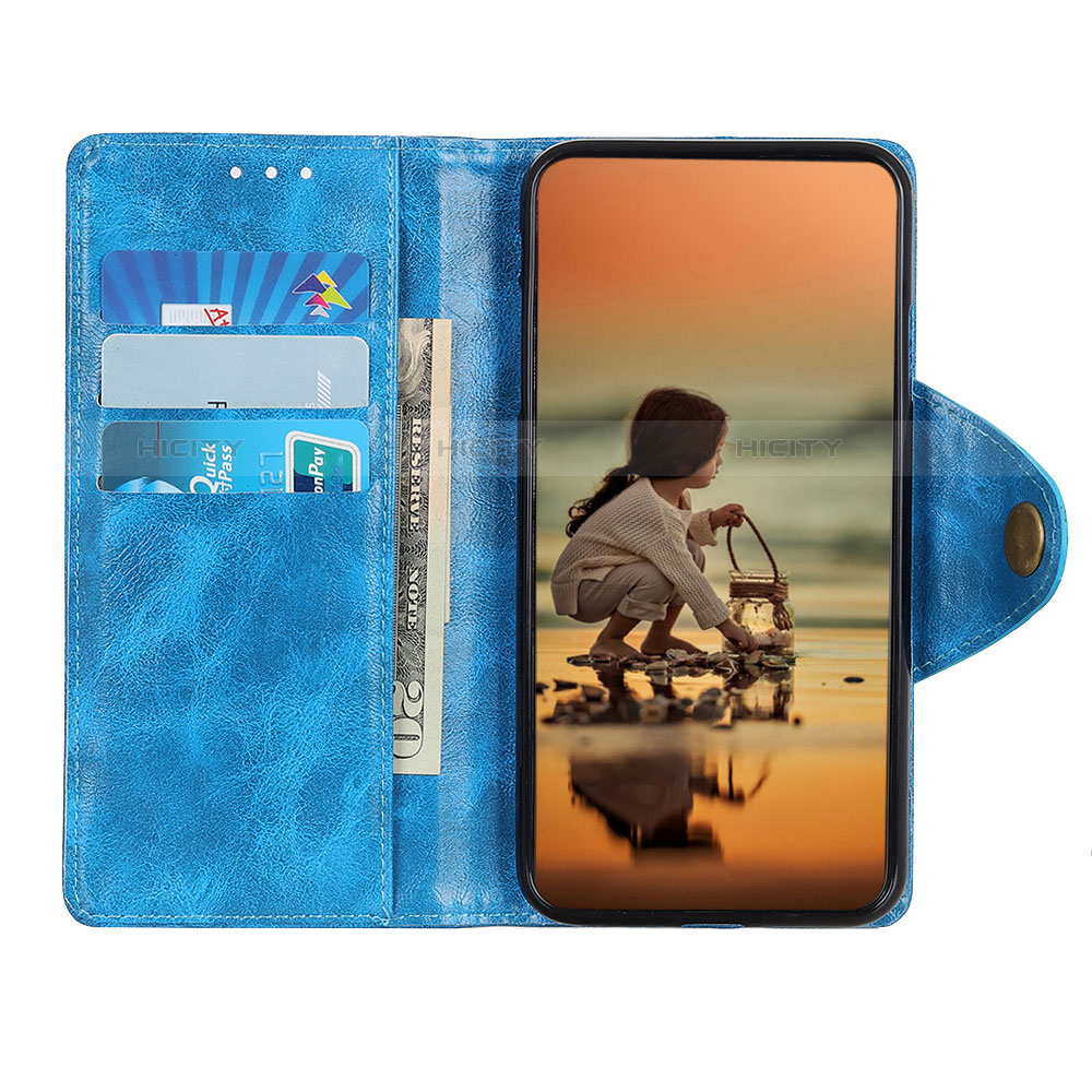 Custodia Portafoglio In Pelle Cover con Supporto L03 per HTC U19E